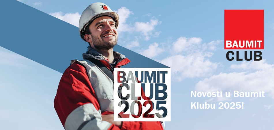 Novosti u Baumit klubu 2025!